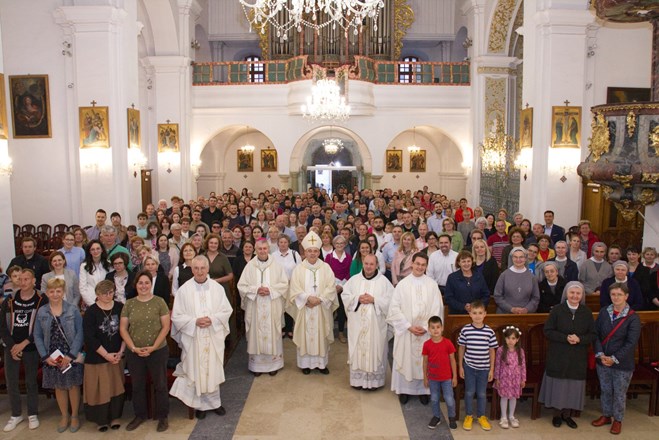 Na blagdan Marije Majke Crkve okupili se klanjatelji TEK-a u Varaždinu
